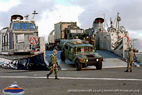 Military Hovercraft - the LCAC with the United States Navy -  (credit: The <a href='http://www.hovercraft-museum.org/' target='_blank'>Hovercraft Museum Trust</a>).